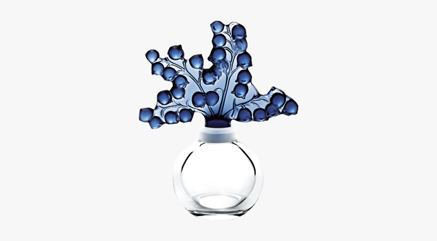 Clairefontaine Perfume Bottle - Flacon Muguet Lalique Parfum, HD Png Download
