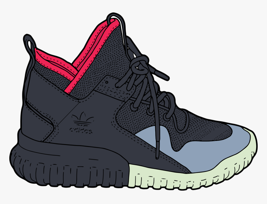 Adidas Tubular X “blink” - Basketball Shoe, HD Png Download