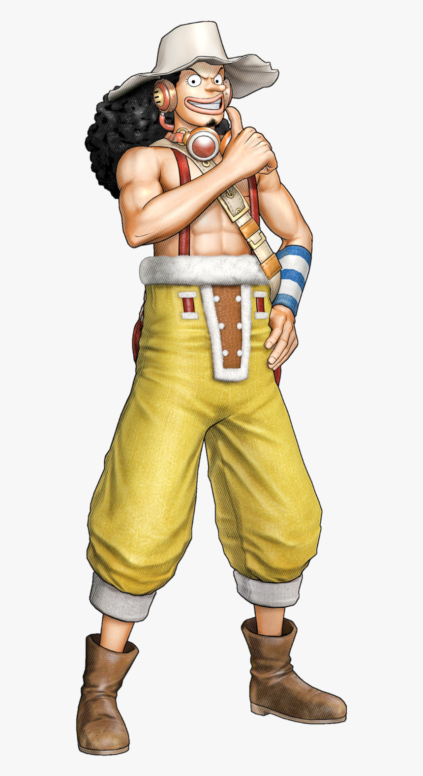 Usopp Warriors One Joint Costume Piece Pirate - One Piece Pirate Warriors Usopp, HD Png Download