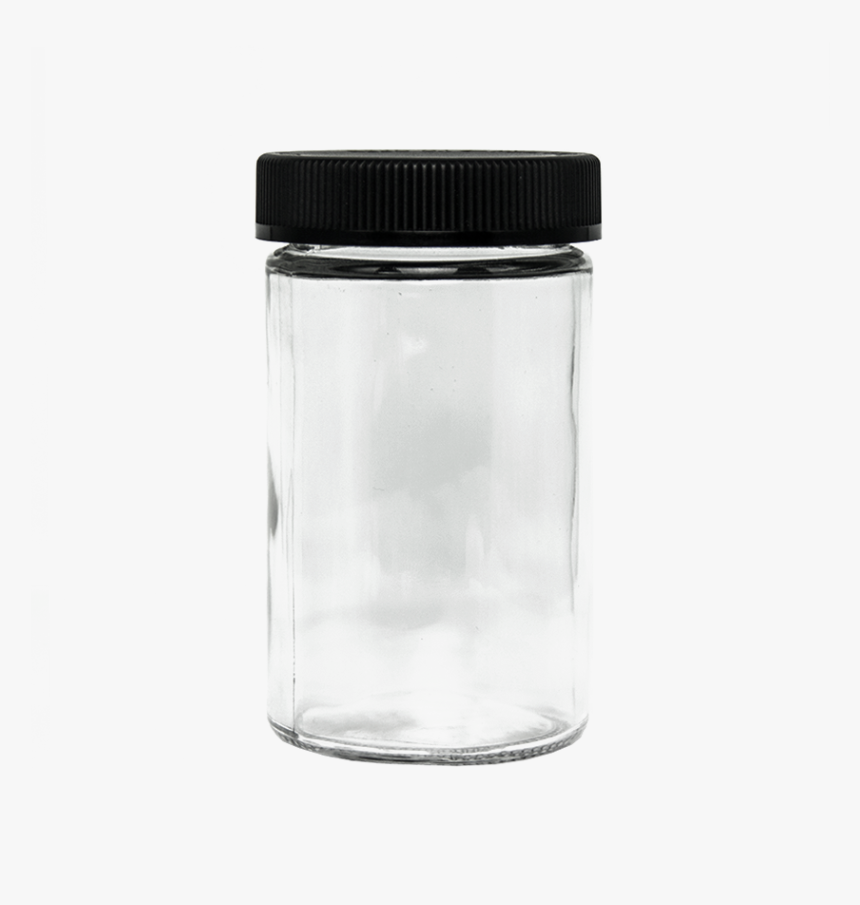10oz Glass Jars, 10oz Glass Jar, 1oz Glass Jar, White - Water Bottle, HD Png Download