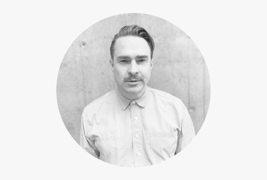 Portraits Round Website Chris - Monochrome, HD Png Download