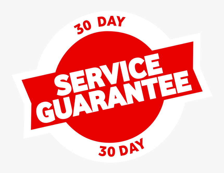 30 Day Service Guarantee Icon Version - Circle, HD Png Download