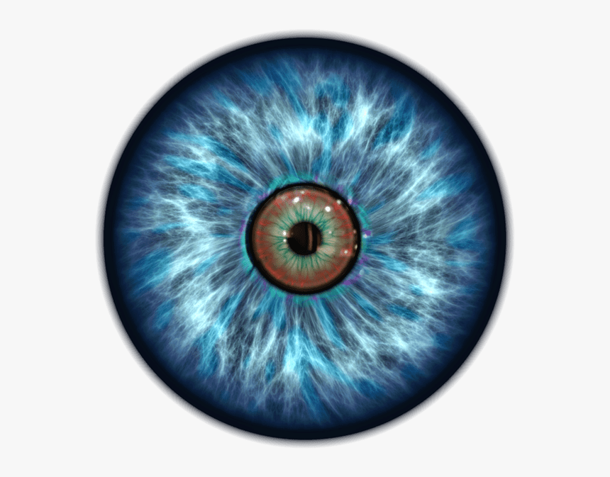 Big Eyeball Pictures - Transparent Background Blue Eye Png, Png Download