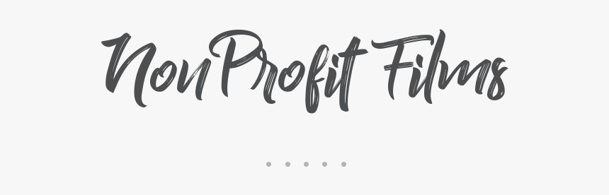 Nonprofit Films - Calligraphy, HD Png Download