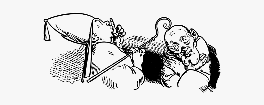 Saint Anthony Of Padua Praying Over Sick Man Vector - Anthony Of Padua, HD Png Download