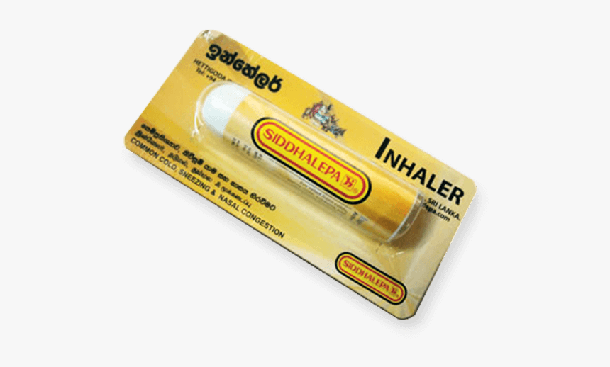 Picture 1 Of - Siddhalepa Inhaler, HD Png Download