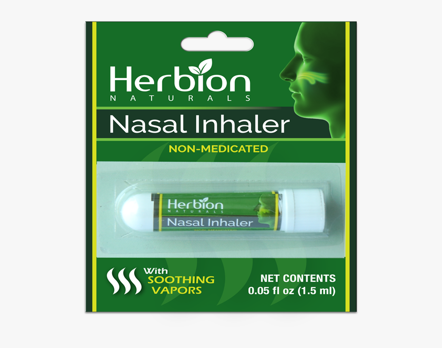 Nasal Inhaler By Herbion Naturals Comes With Soothing, HD Png Download