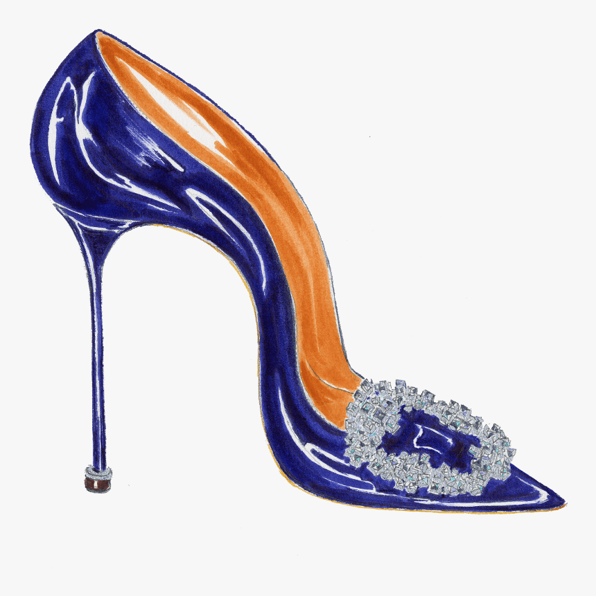 Sketches Of Manolo Blahnik, HD Png Download