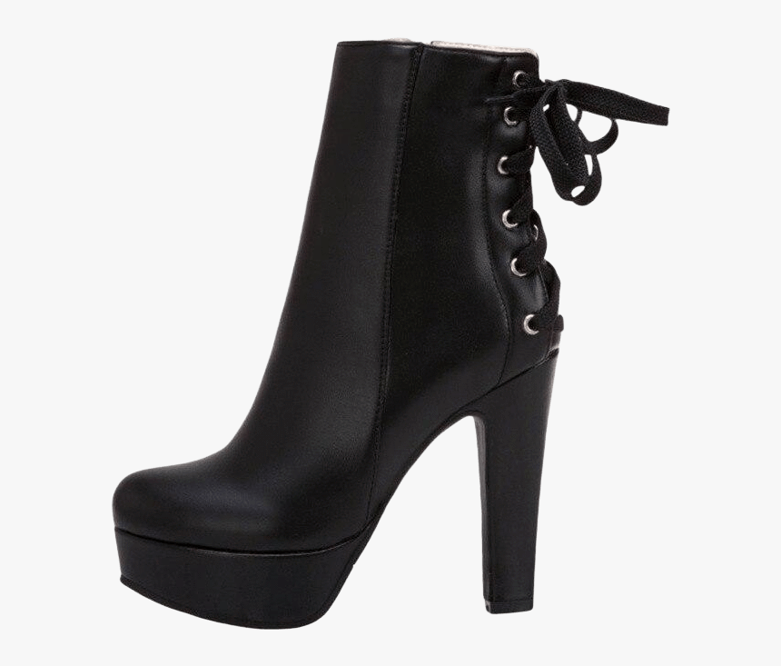 Ankle Boots High Platform Motorcycle Boots - Botines Mujer Tacon Alto, HD Png Download