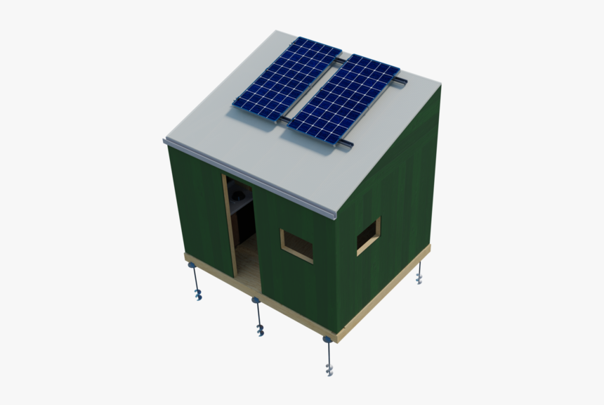 The Hub Includes Solar Panels That Provide All Of The, HD Png Download