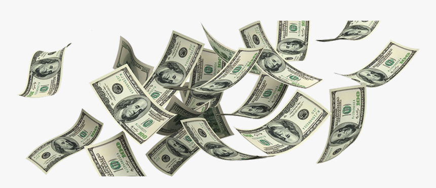 Picture - Money Falling Transparent Background, HD Png Download