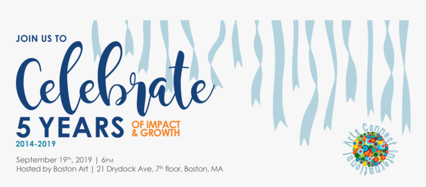 Aci 5 Years Facebook Banner-01 - Calligraphy, HD Png Download