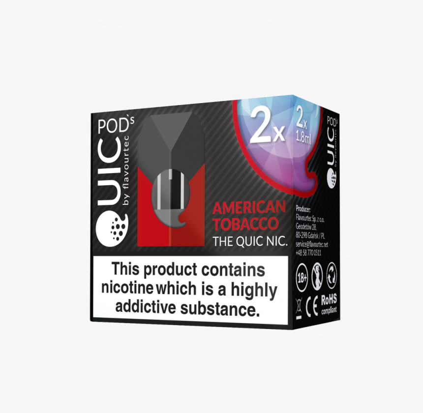 Quic American Tobacco Pod, HD Png Download