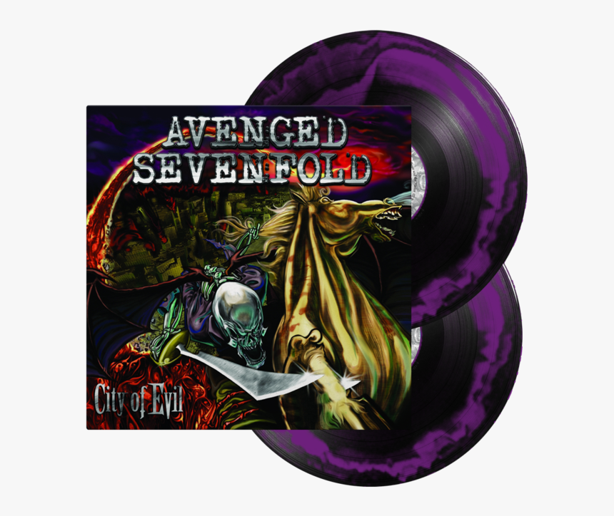 City Of Evil , Png Download - Avenged Sevenfold City Of Evil Vinyl, Transparent Png