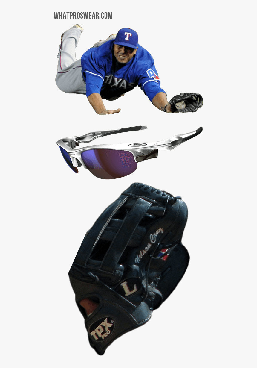 Nelson Cruz Glove Model, Nelson Cruz Sunglasses, Tpx - Football Gear, HD Png Download