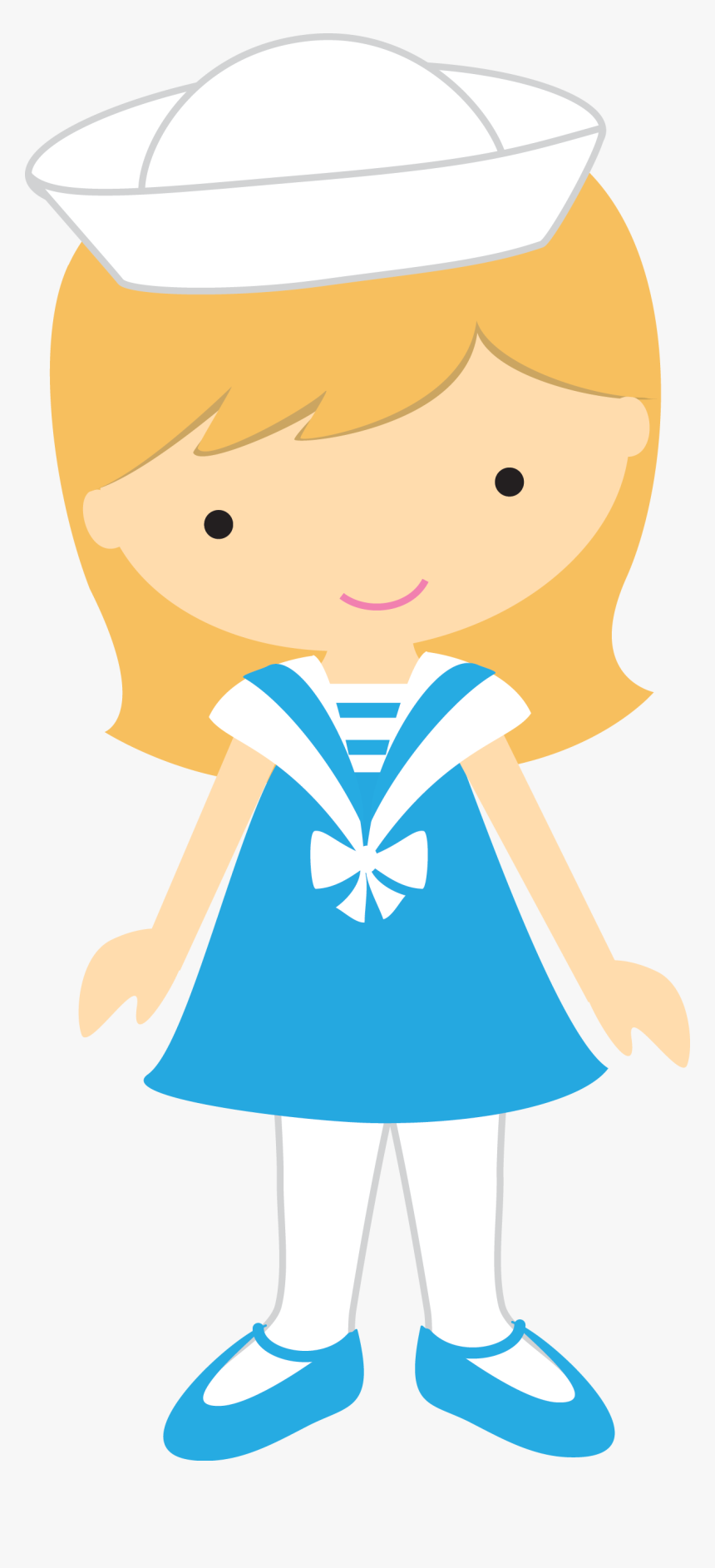 Pin By Dallas Stewart On Clipart Clip Art, Cricut - Dibujo De Una Marinera, HD Png Download