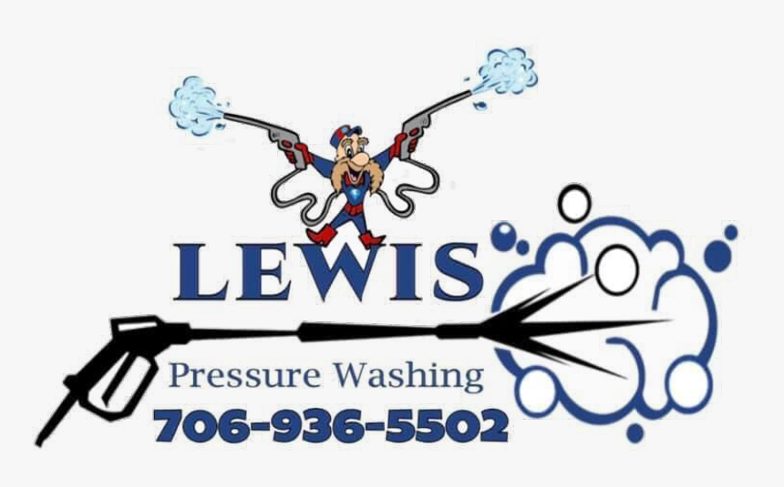 Lewis Pressure Washing - Pressure Washing Gun Clipart, HD Png Download