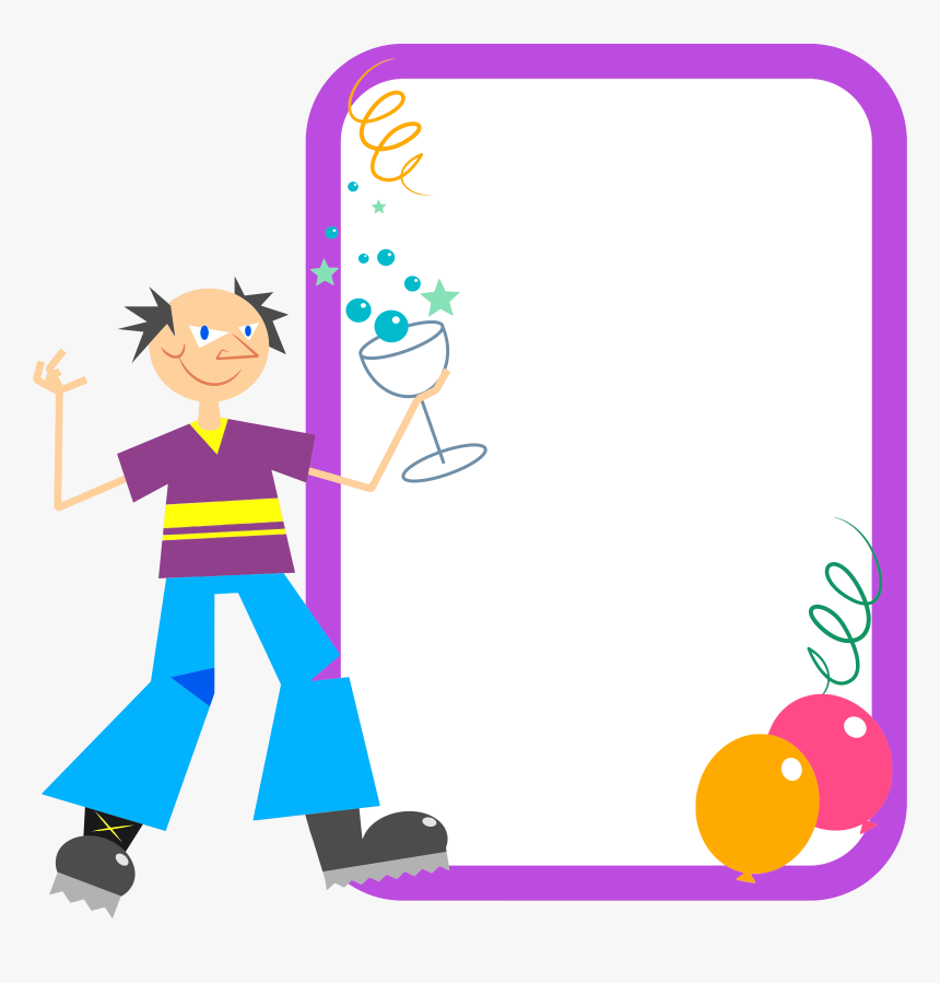 Party Dude Sign 2400px - Clip Art, HD Png Download