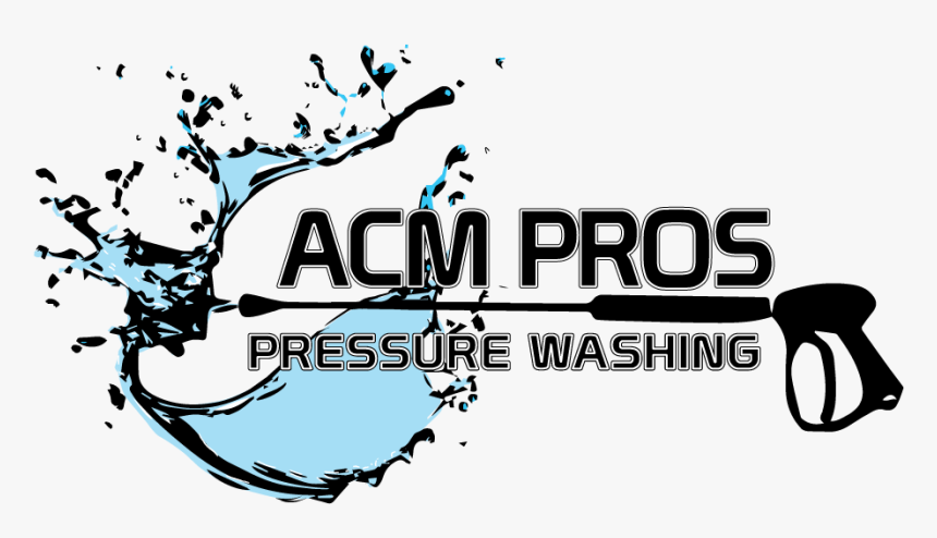 Acm Pros Logo - Pressure Washing Business Logo, HD Png Download