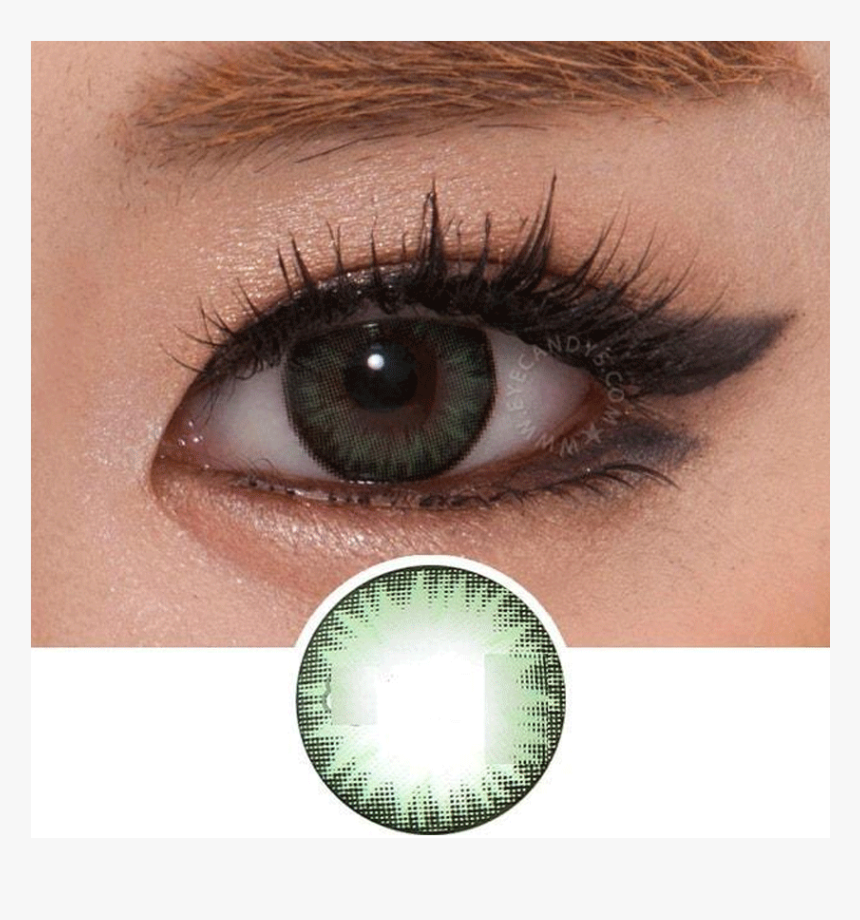 Thumb - Green Coloured Contact Lenses, HD Png Download