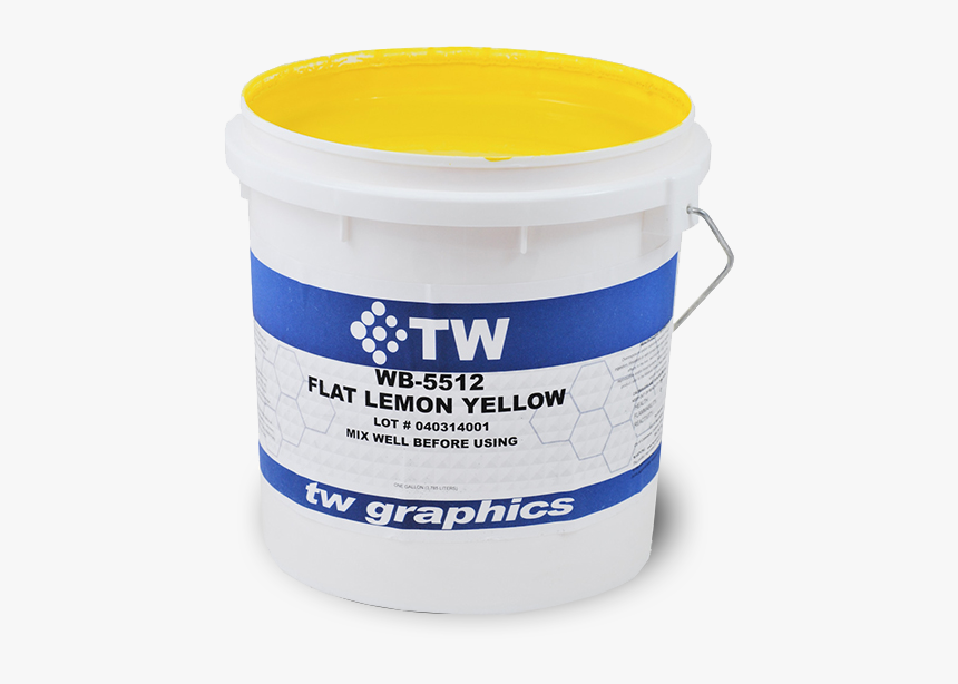 Tw 5512 Flat Lemon Yellow Water Based Poster Ink - Plastic, HD Png Download