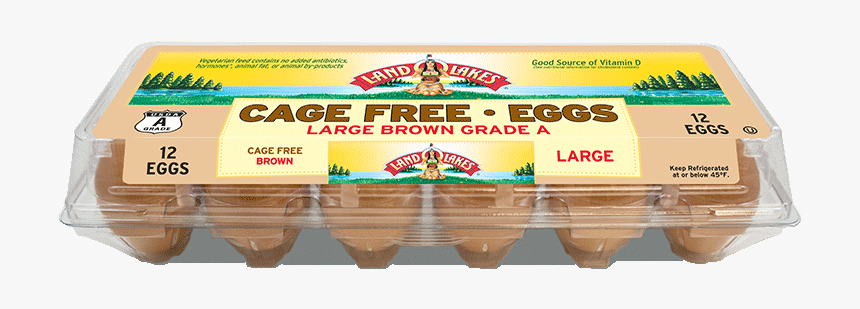 Land O Lakes Cage Free Brown Eggs, HD Png Download