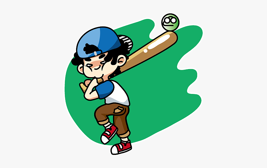 Download Thumb Illustration Element - Softball, HD Png Download