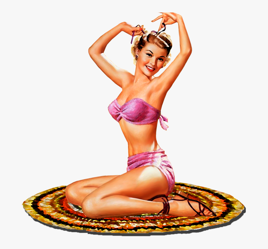 Transparent Pin Up Girl Png - Pin Up Girls, Png Download