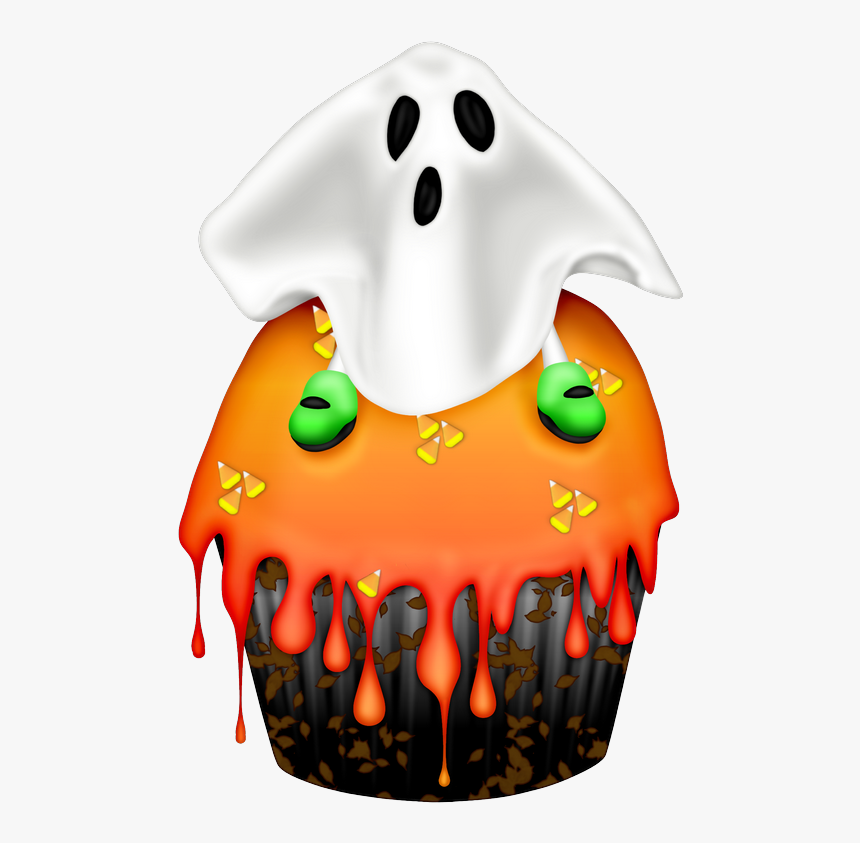 Cupcake Clip Art Portable Network Graphics Vector Graphics - Cute Halloween Cupcake Clipart, HD Png Download
