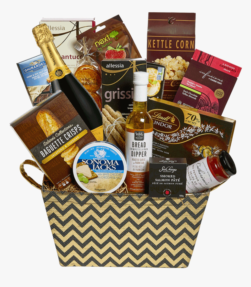 Designer S Choice With Champagne - Mishloach Manot, HD Png Download