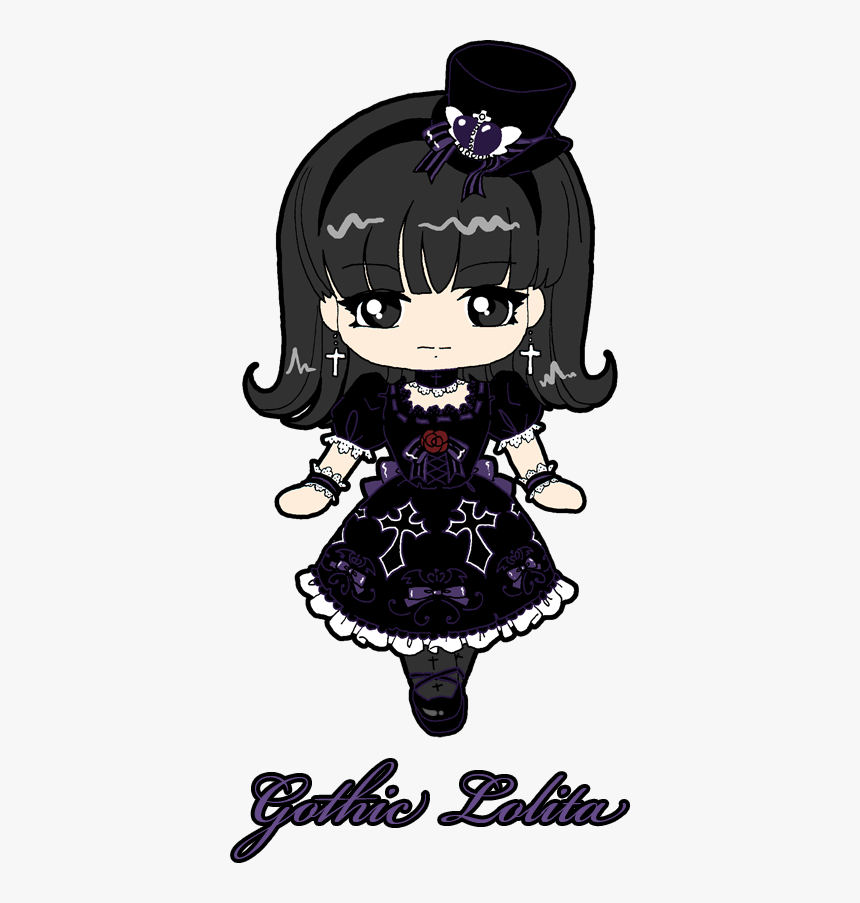 Gothic Lolita Png, Transparent Png
