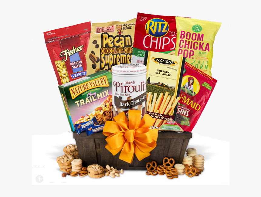 Snack Gift Basket, HD Png Download
