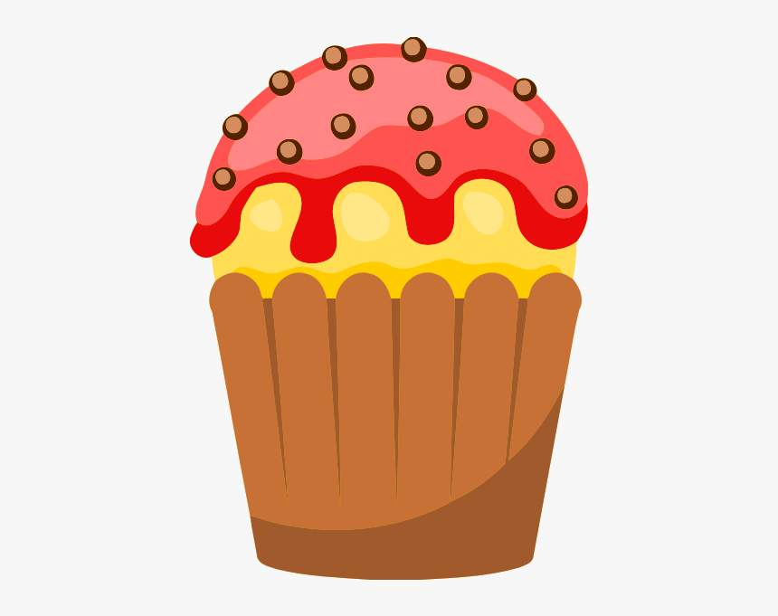 Food,baking Cup,muffin - Cupcake, HD Png Download