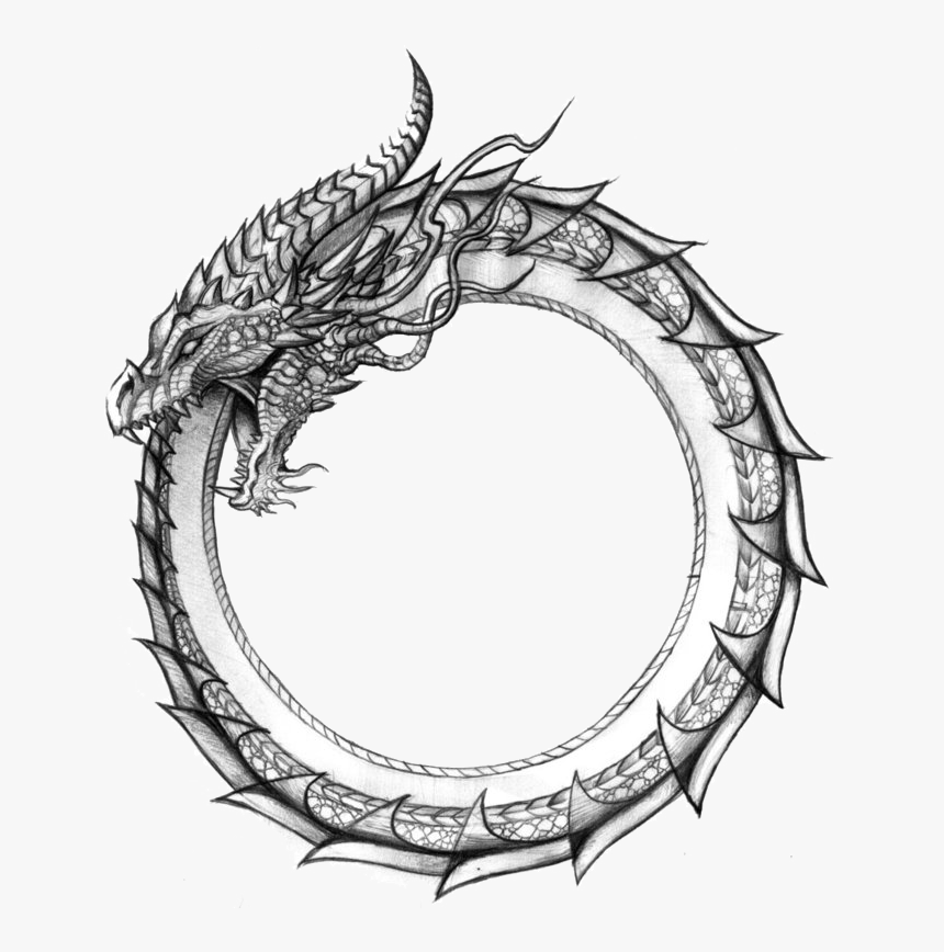 Ouroboros Dragon, HD Png Download