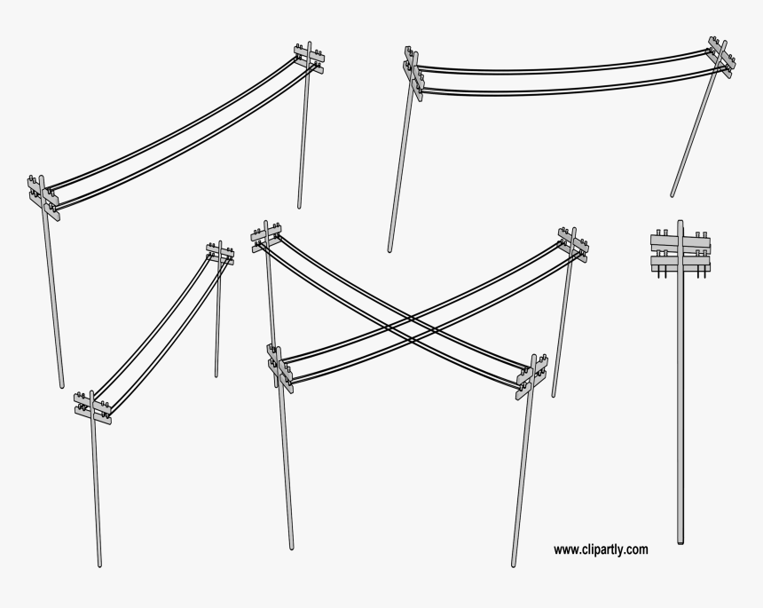 Telephone Pole Cartoon Clipart Png - Portable Network Graphics, Transparent Png