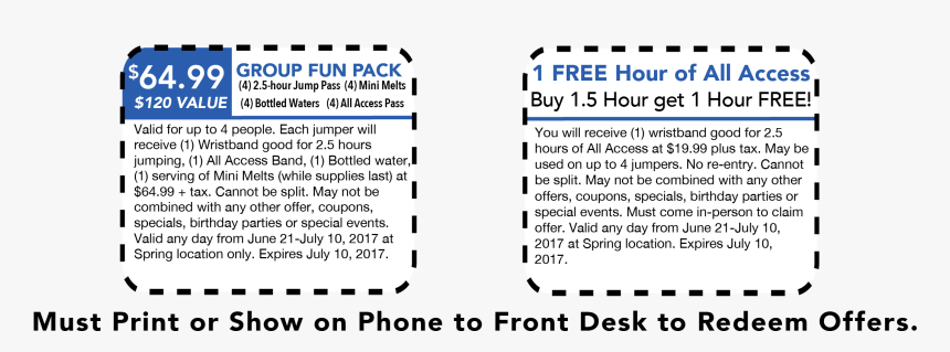 Urban Air San Antonio Coupons, HD Png Download