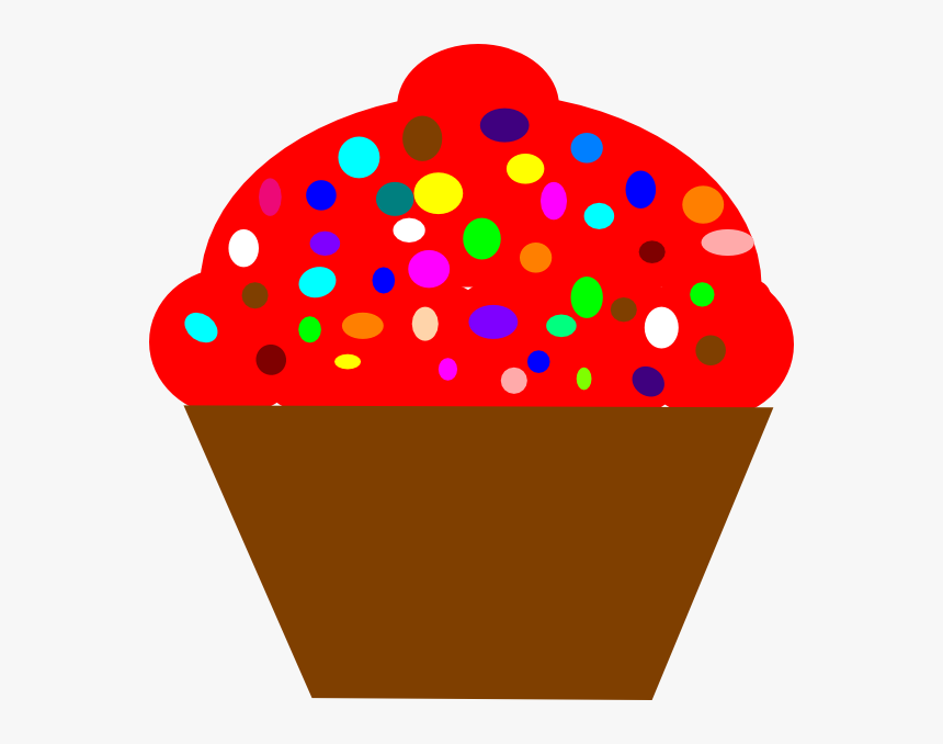 Cupcake Brown Svg Clip Arts - Clipart Things That Are Purple, HD Png Download