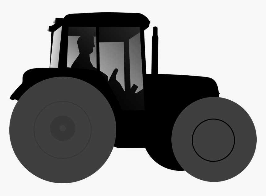Tractor, Agriculture, Farm, Farmer, Industry, Crop - Tractor Clip Art, HD Png Download