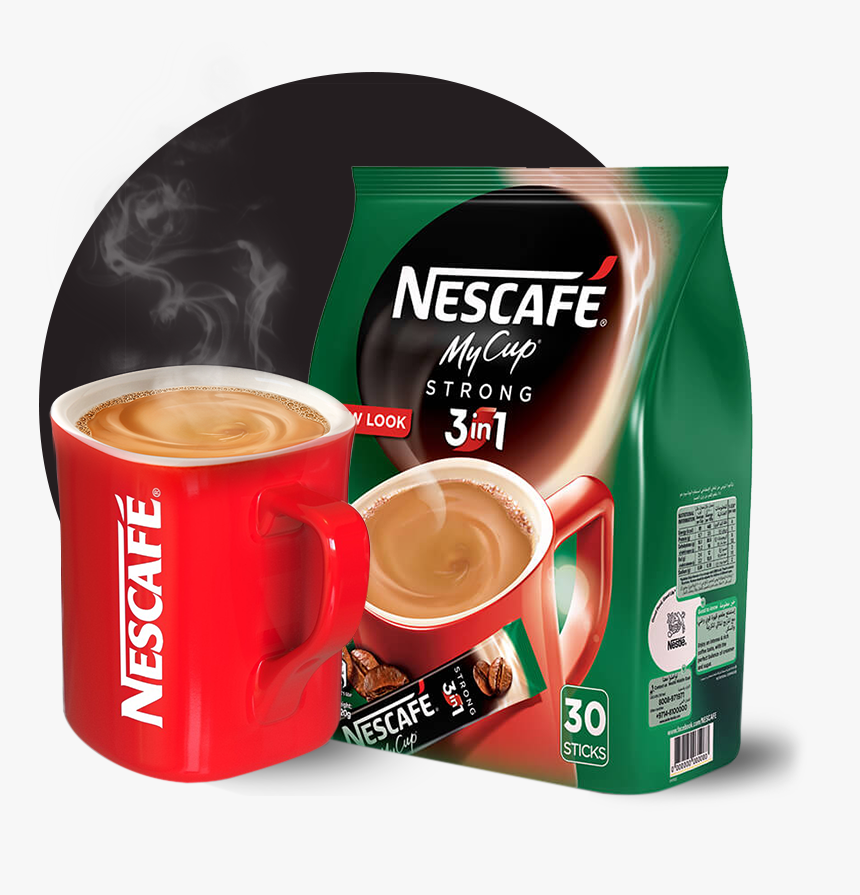 Nescafé® My Cup® 3in1 Strong Coffee Mix - Nescafe Png Coffe, Transparent Png