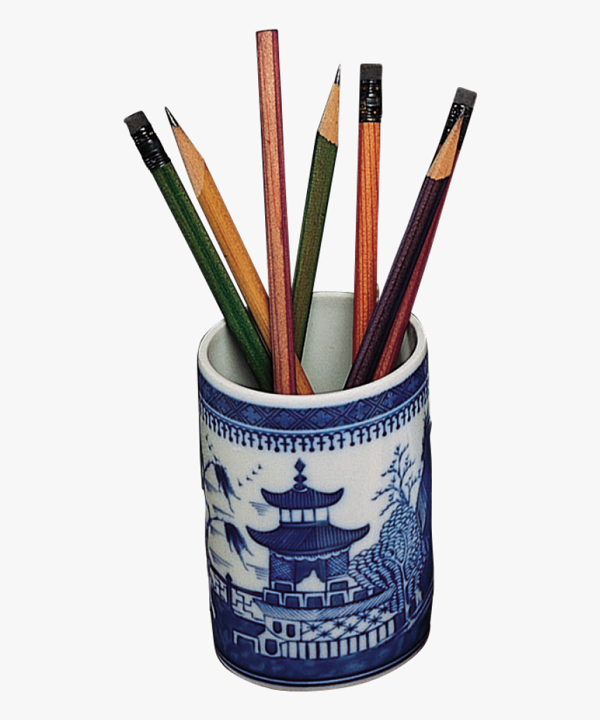 Blue Canton Pencil Cup - Eye Liner, HD Png Download