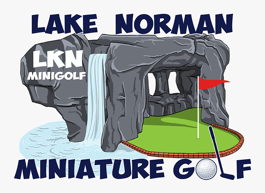 Lkn Mini Golf Logo - Lake Norman Mini Golf Logo, HD Png Download