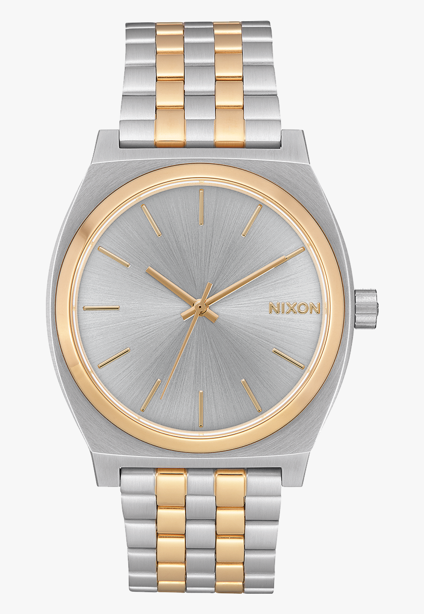 Nixon Watches Silver And Gold, HD Png Download