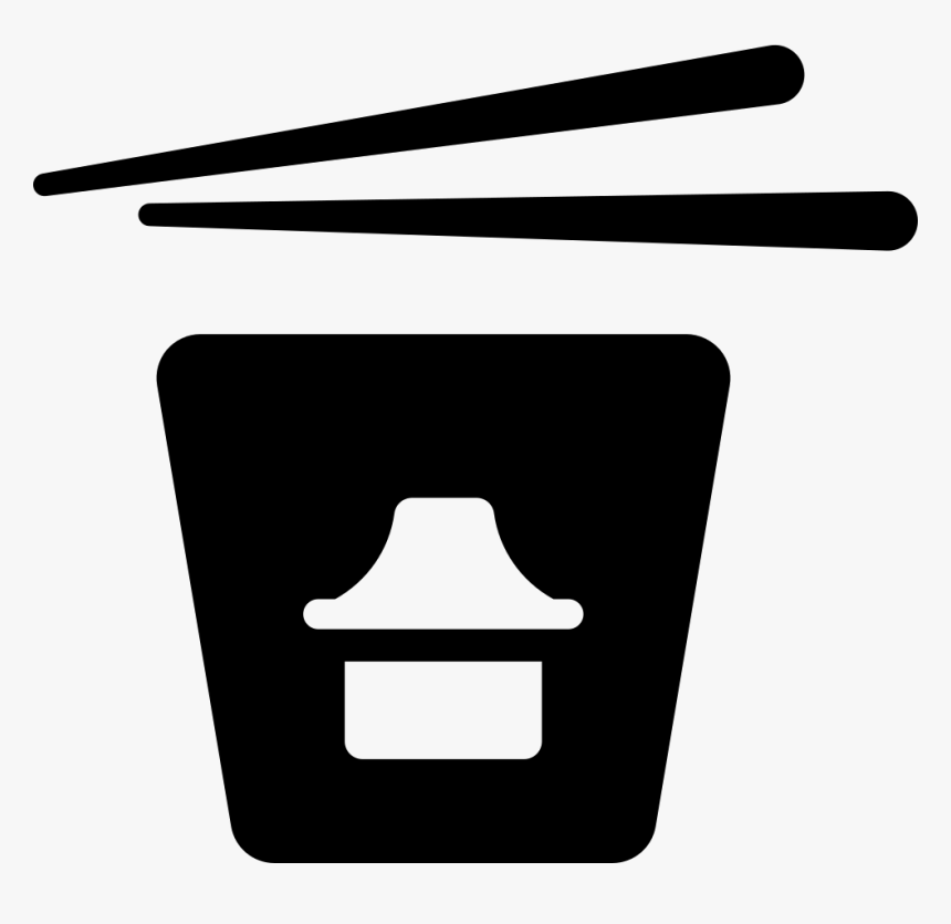 Chinese Food Box And Chopsticks - Chinese Cuisine, HD Png Download