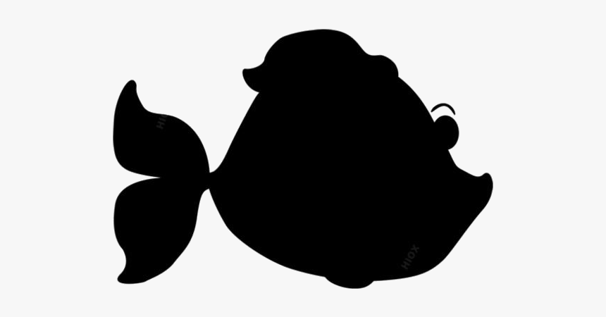 Big Fish Clipart Png Black And White, Transparent Png