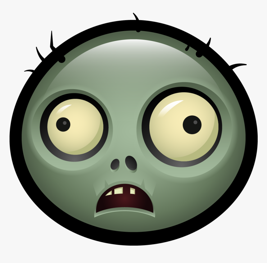 Monster Face Png - Zombie Icon, Transparent Png