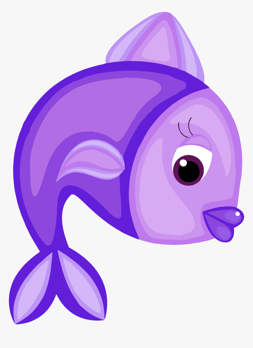 Blue Big Image Png - Blue Fish Clip Art, Transparent Png