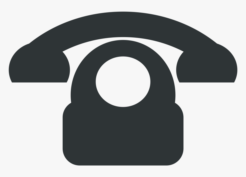 Telephone, Silhouette, Pictogram, Phone, Instrument - Phone Symbol, HD Png Download