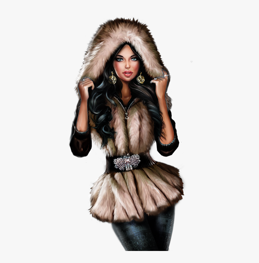 Christine Staniforth ♛༻ Girls Image, Pin Up Girls, - Fur Clothing, HD Png Download