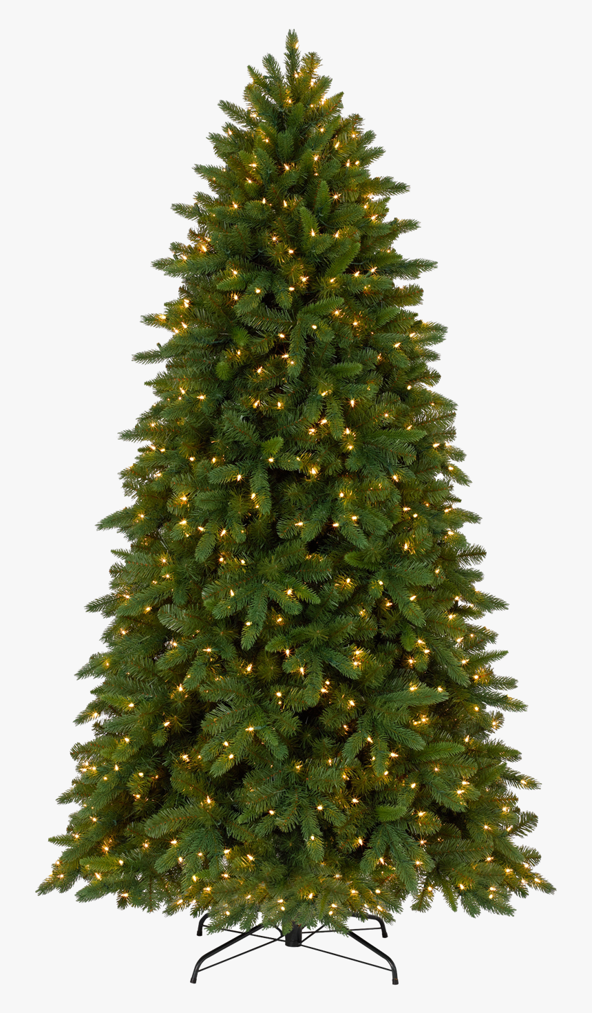 Fir Tree Png Hd Background - Christmas Tree, Transparent Png