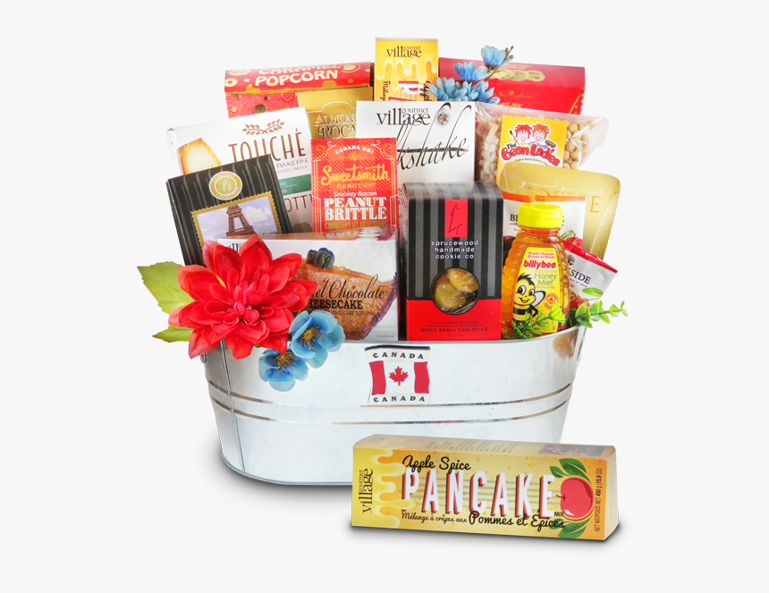 Sweets Of Canada Gift Basket Filled With Canadian Gourmet - Flower, HD Png Download